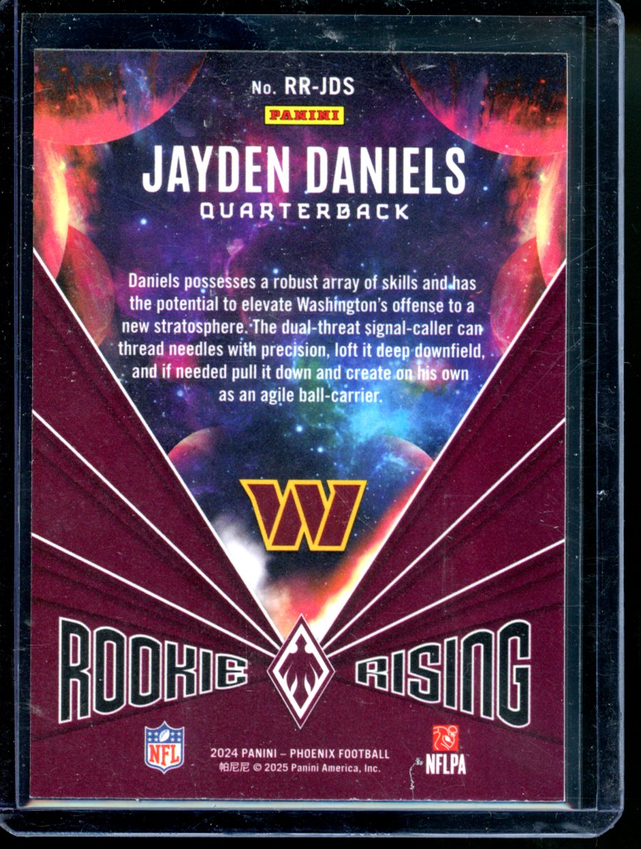 2024 Panini Phoenix - Rookie Rising Jayden Daniels #RR-JDS Purple (RC)