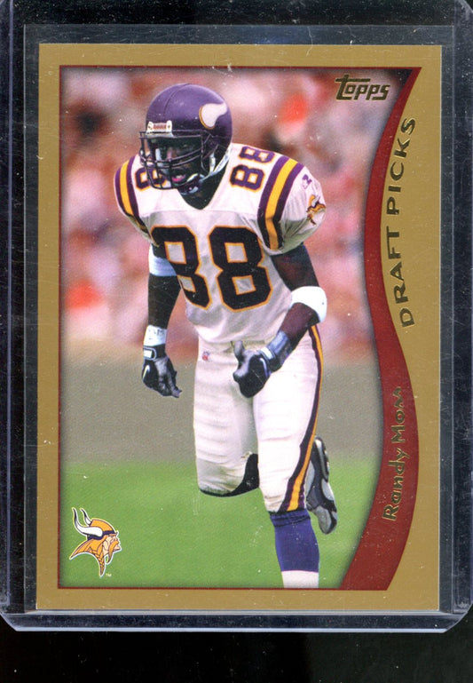 1988 TOPPS DRAFT PICKS RANDY MOSS ROOKIE CARD #352