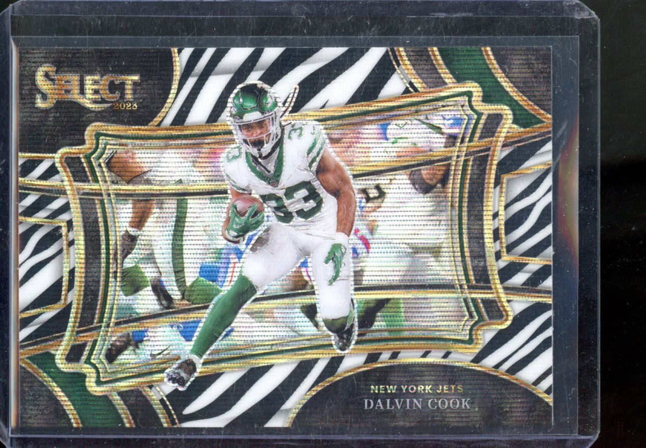 2023 PANINI SELECT DALVIN COOK ZEBRA CASE HIT SSP FIELD LEVEL