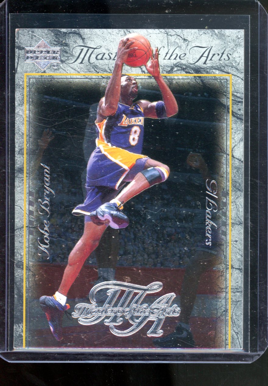 2000 Upper Deck Masters of the Arts Kobe Bryant MA8 Insert Los Angeles Lakers