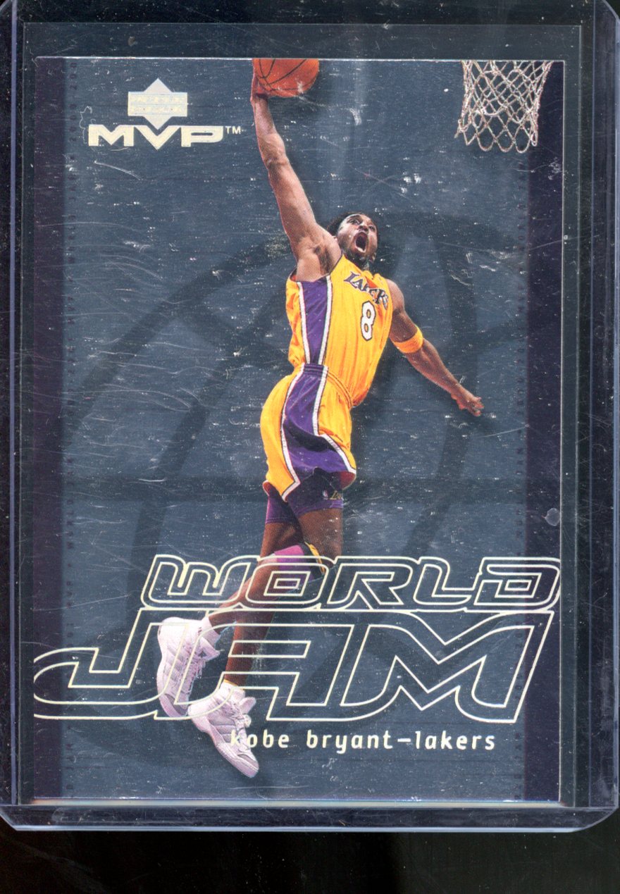 2000-01 Upper Deck MVP World Jam #WJ1 Kobe Bryant Lakers