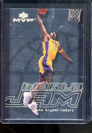 2000-01 Upper Deck MVP World Jam #WJ1 Kobe Bryant Lakers