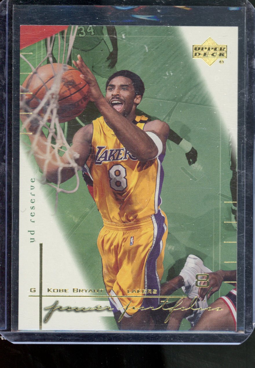 2001-02 UPPER DECK RESERVE KOBE BRYANT POWER PORTFOLIOS #PW6