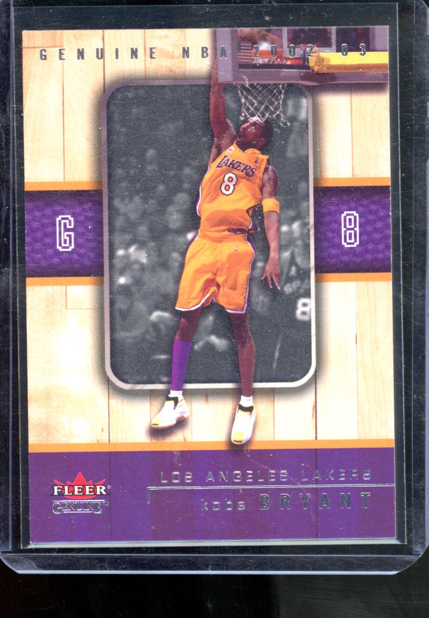 2002-03 FLEER GENUINE KOBE BRYANT #4
