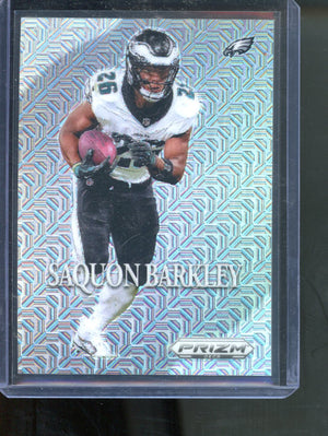 2024 Panini Prizm Deca Saquon Barkley Mojo Prizm /30