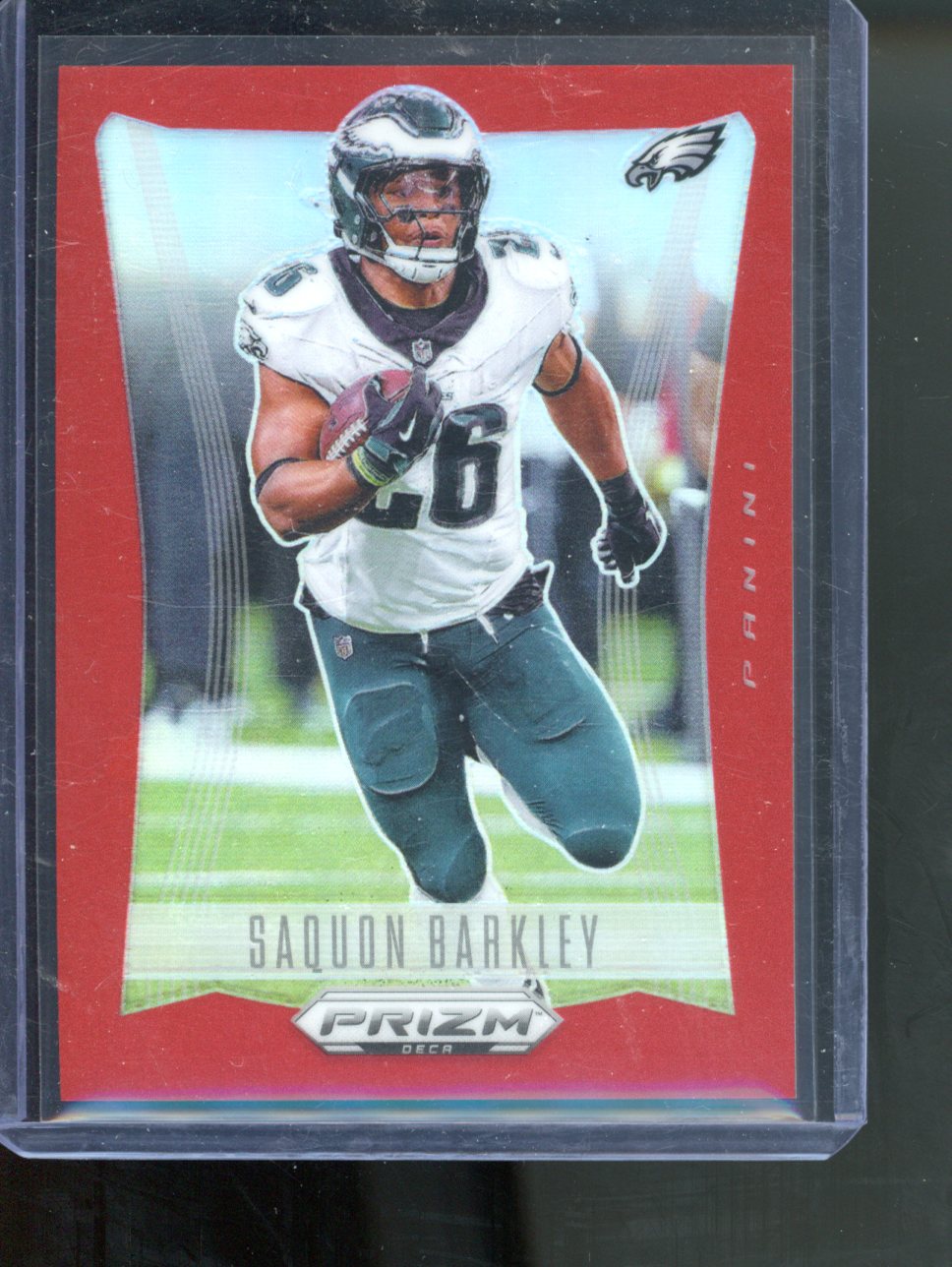 2024 Panini Prizm Deca Saquon Barkley #240 Red Prizm /199