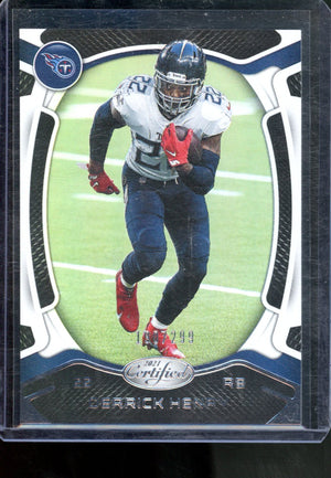 2021 PANINI CERTIFIED DERRICK HENRY SILVER MIRROR /299