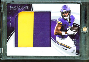 2025 Panini Immaculate Collection Jordan Addison 2 color Patch /25