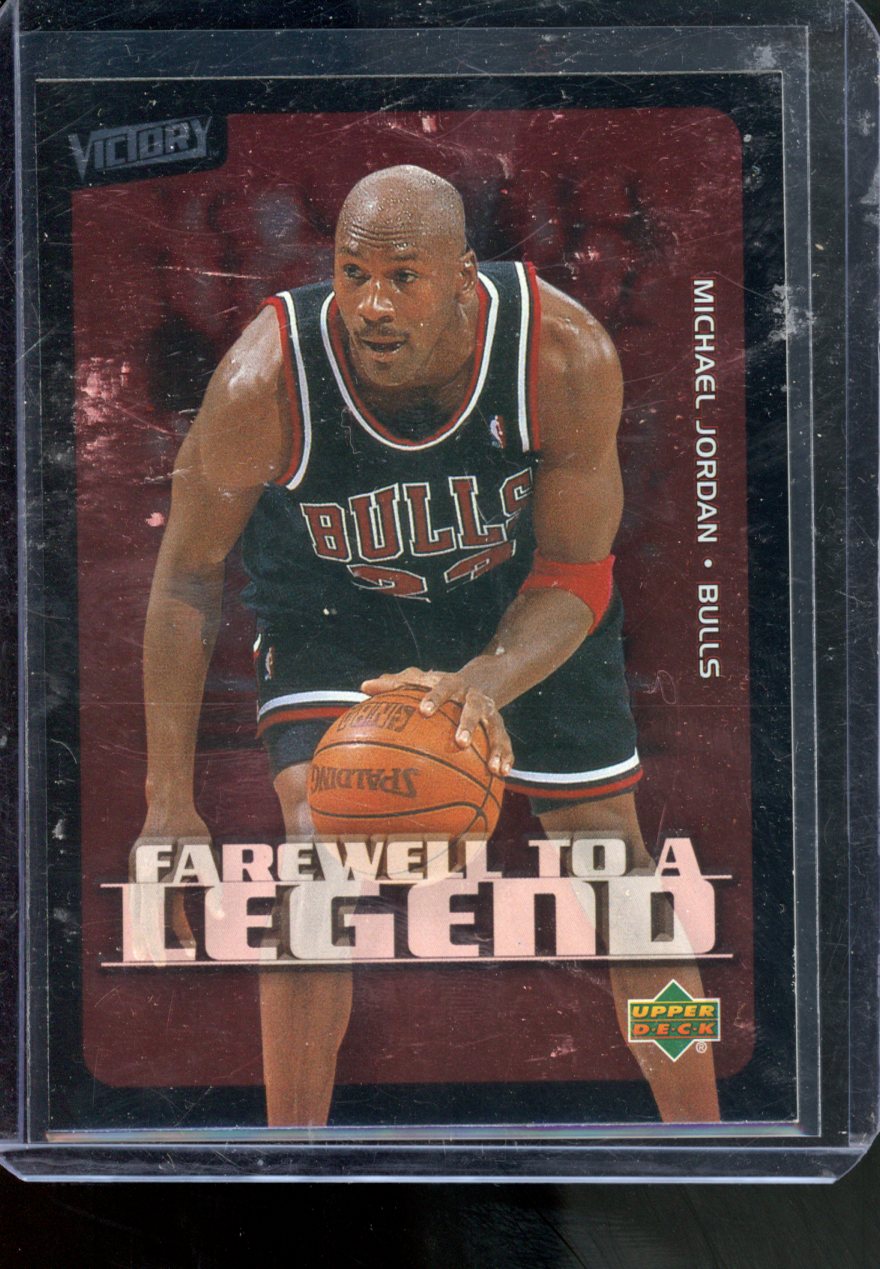 2003 UPPER DECK VICTORY MICHAEL JORDAN FAREWELL TO A LEGEND #229 HOF GOAT