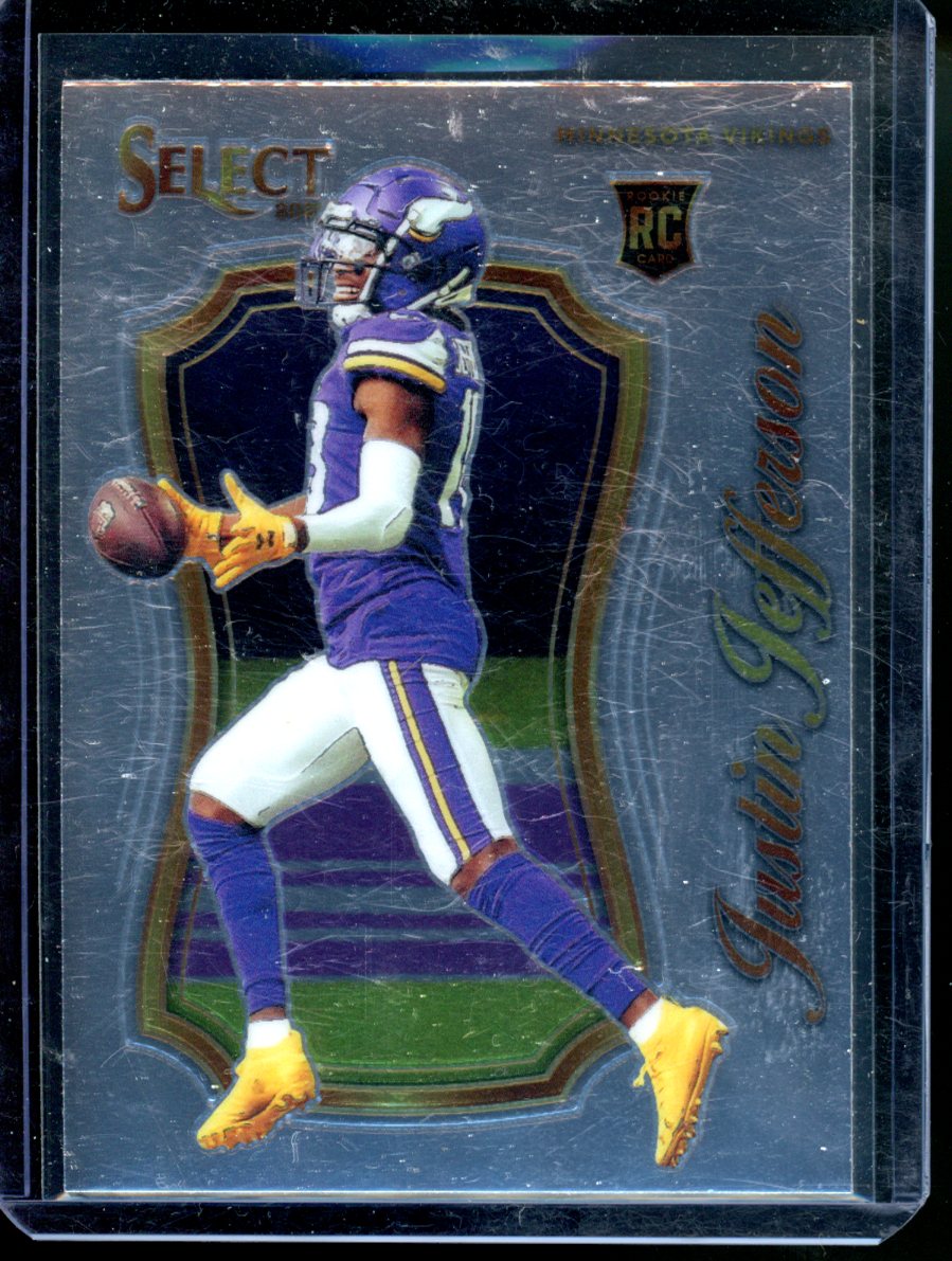 2020 Panini Select - Certified Rookies Justin Jefferson #SCR-9 (RC)