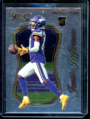 2020 Panini Select - Certified Rookies Justin Jefferson #SCR-9 (RC)