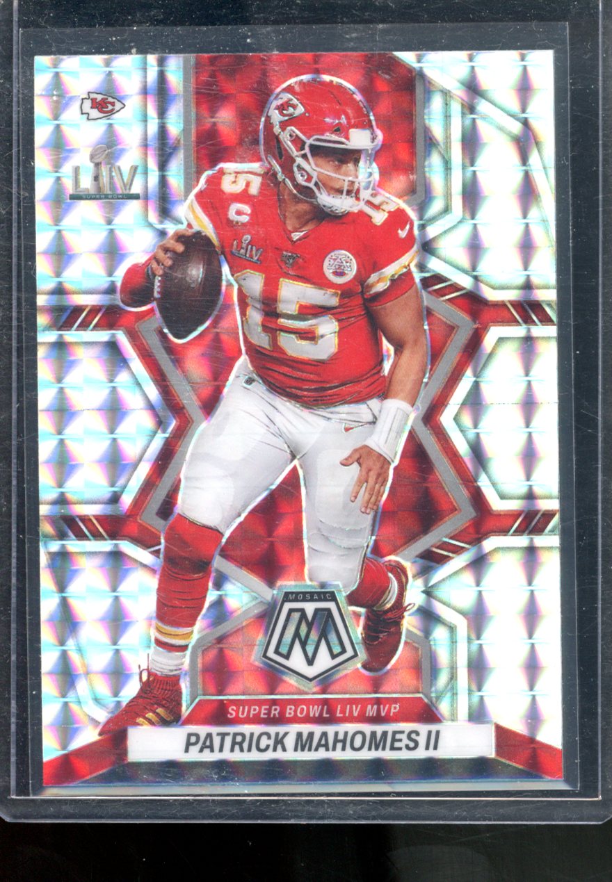 2022 PANINI MOSAIC PATRICK MAHOMES II SILVER MOSAIC PRIZM #293