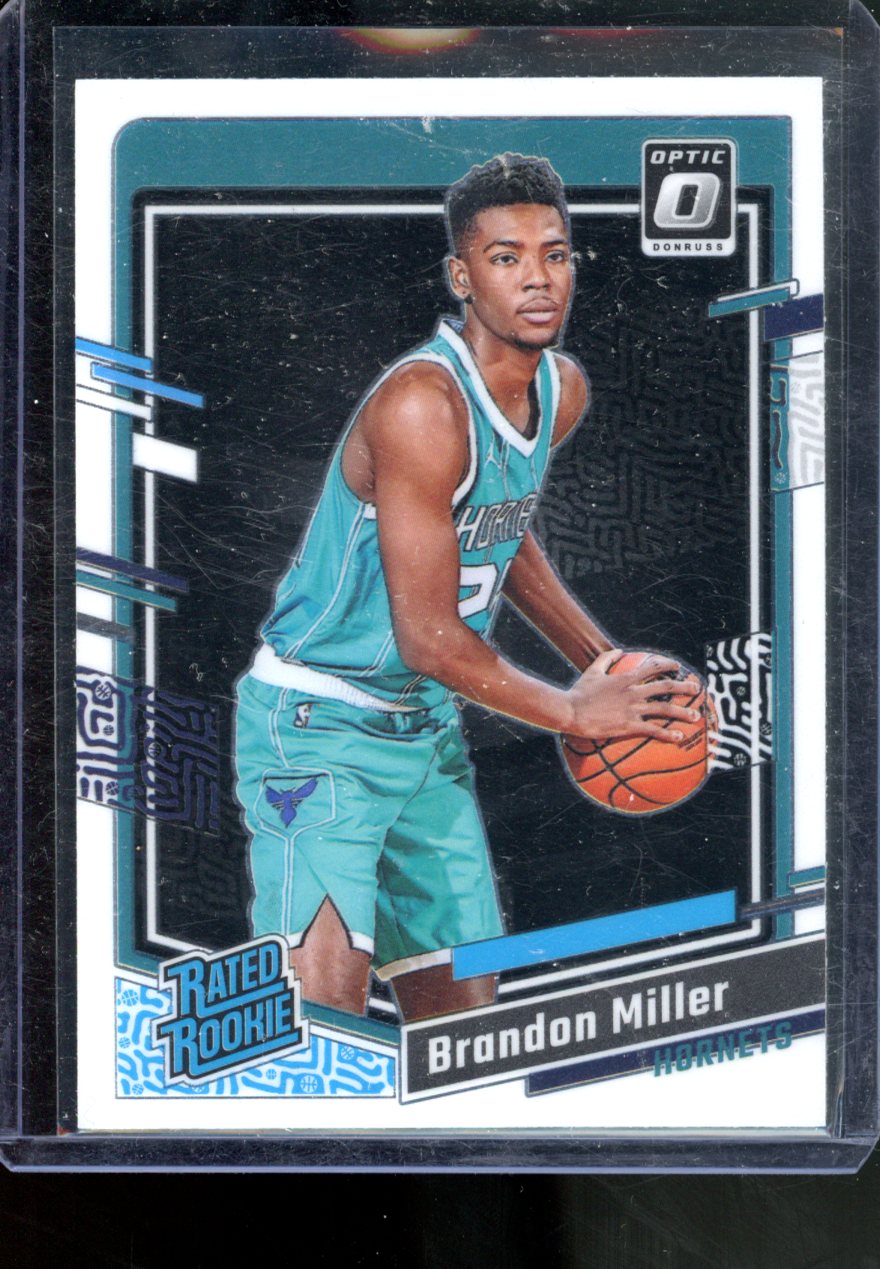 2023-24 PANINI DONRUSS OPTIC RATED ROOKIE BRANDON MILLER #219