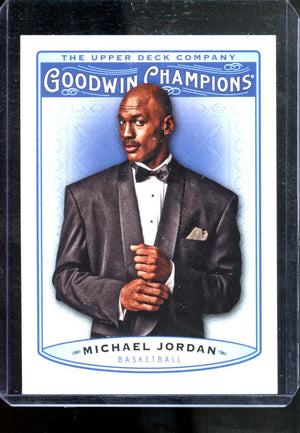 2019 UPPER DECK GOODWIN CHAMPIONS MICHAEL JORDAN #1