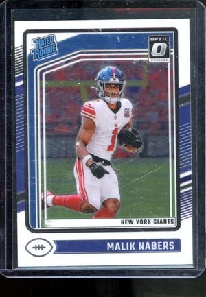 2024 DONRUSS OPTIC MALIK NABERS RATED ROOKIE BASE #271