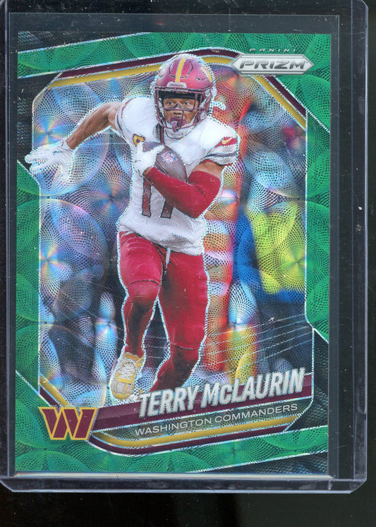 2025 PANINI PRIZM TERRY MCLAURIN GREEN SCOPE /75 #223