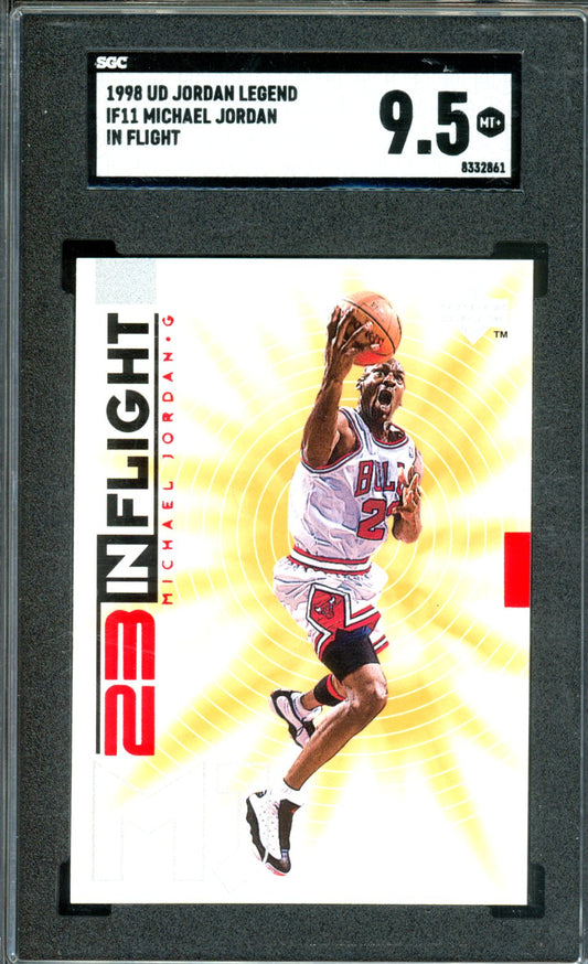1998 UD JORDAN LEGEND IN FLIGHT SGC 9.5 #IF11