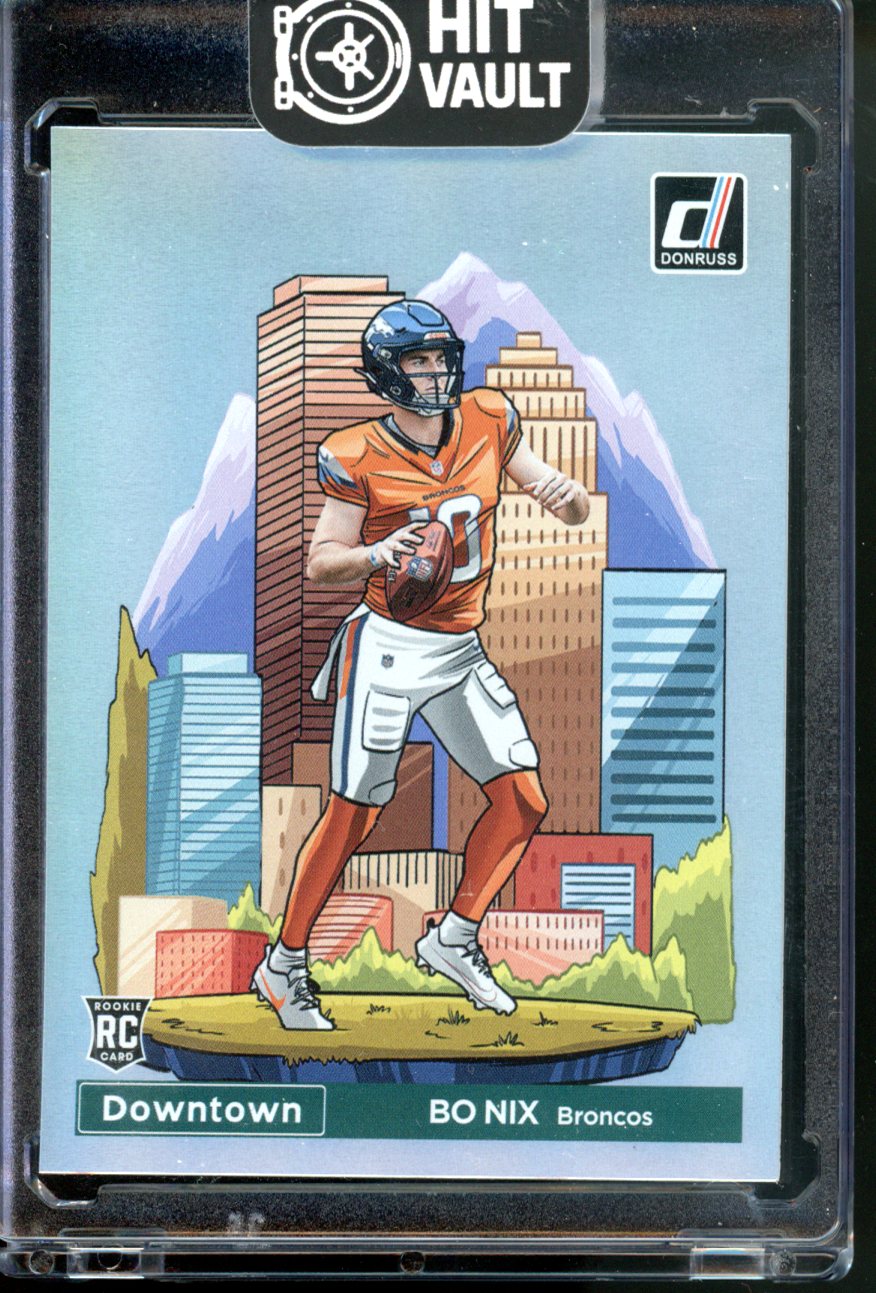 2024 PANINI DONRUSS BO NIX ROOKIE DOWNTOWN