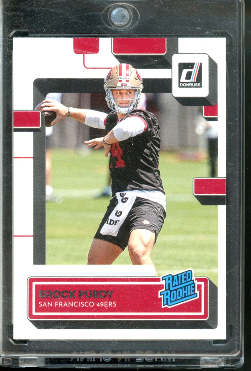 2022 PANINI DONRUSS BROCK PURDY RATED ROOKIE