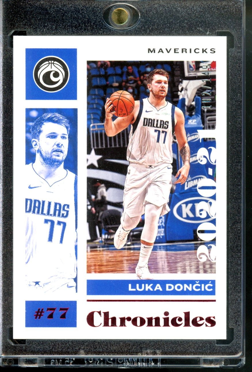 2020-21 PANINI CHRONICLES LUKA DONCIC RED /149