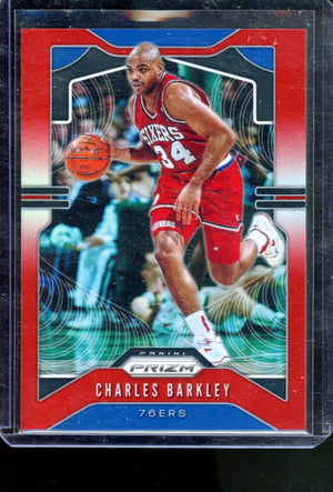 2019 PANINI PRIZM CHARLES BARKLEY RED /299 HOF