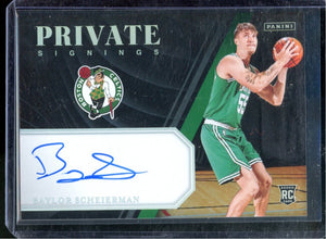 Baylor Scheierman 2024 Panini Auto Private Signings RC Celtics #PS-BAY