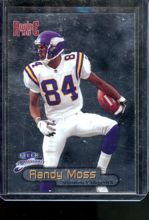 1998 Fleer Brilliants Randy Moss Rookie #140