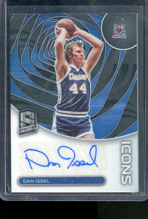 2022-23 PANINI SPECTRA ICONS DAN ISSEL BLUE /99