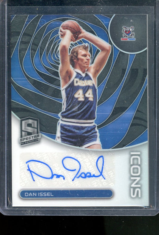 2022-23 PANINI SPECTRA ICONS DAN ISSEL BLUE /99