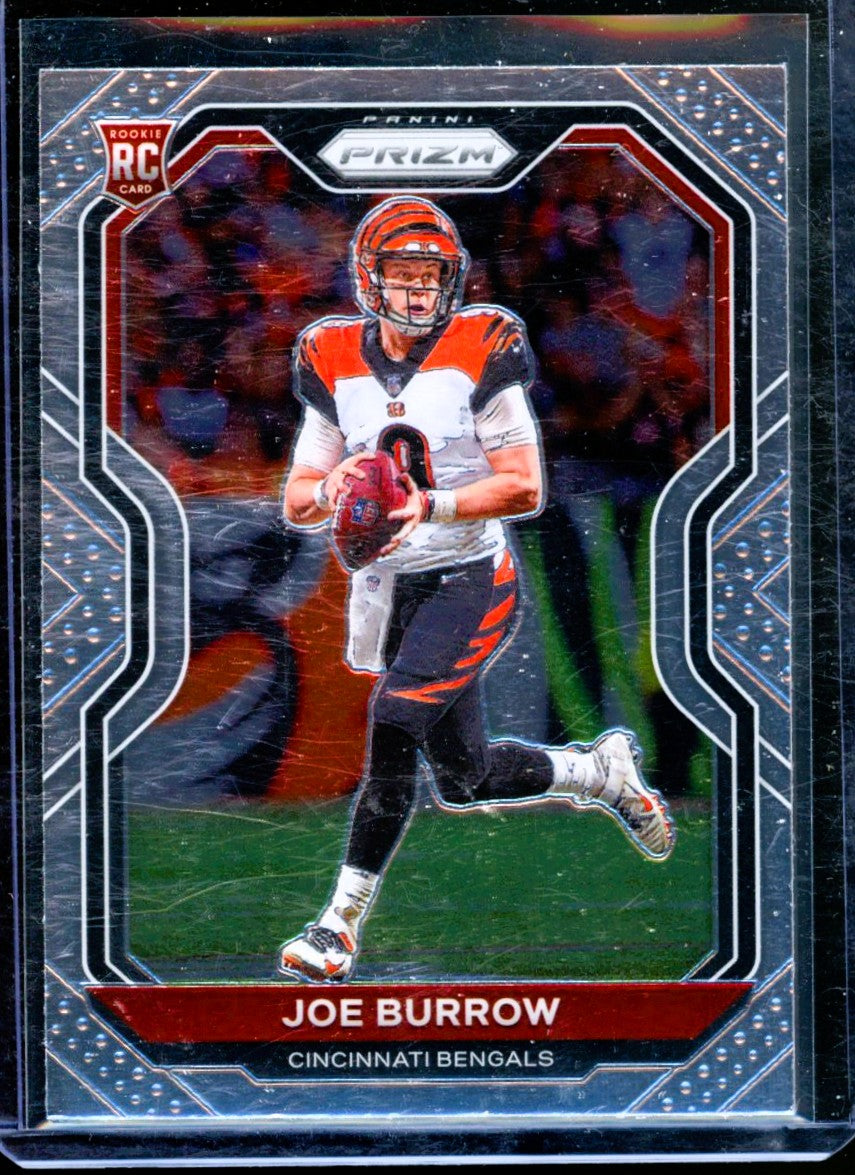 2020 PANINI PRIZM JOE BURROW ROOKIE BASE #307