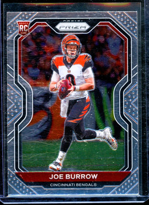 2020 PANINI PRIZM JOE BURROW ROOKIE BASE #307