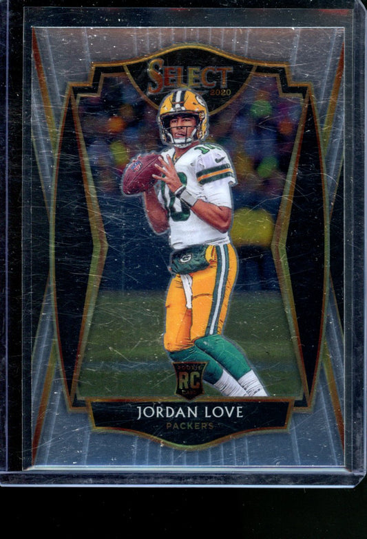 2020 PANINI SELECT JORDAN LOVE ROOKIE BASE PREMIER LEVEL