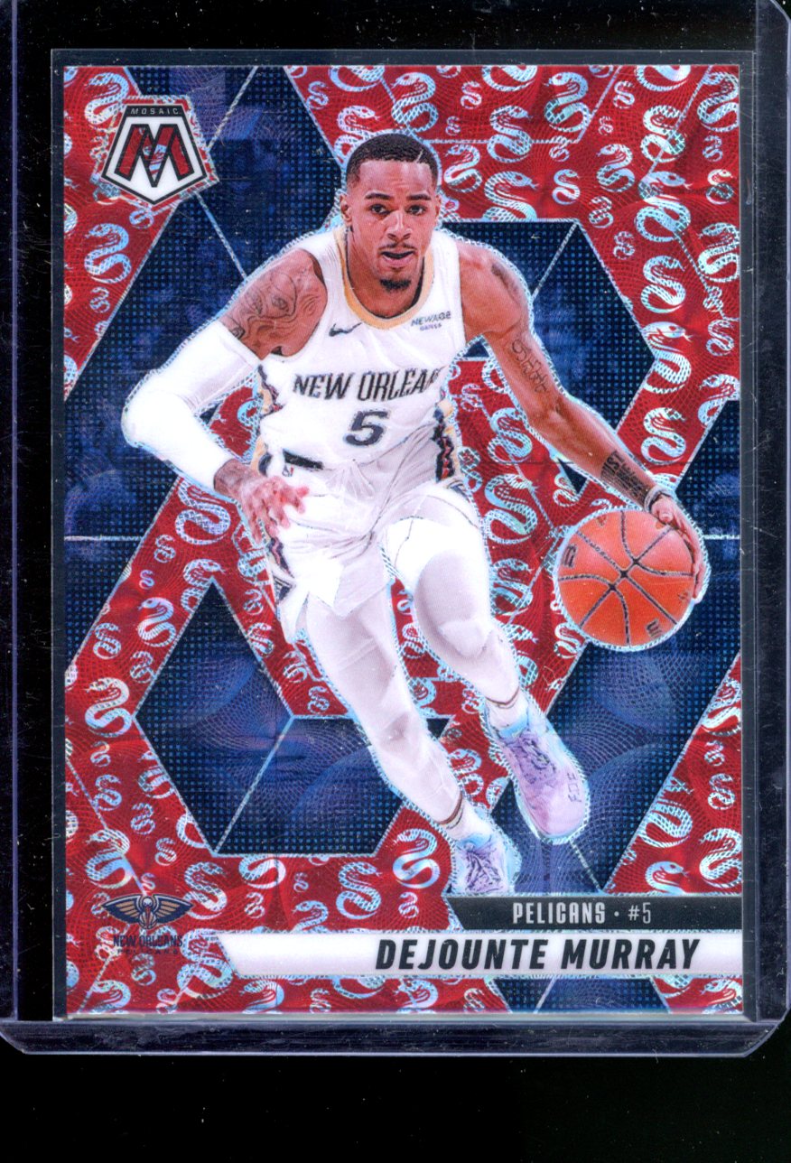 2024-25 PANINI MOSAIC DEJOUNTE MURRAY YEAR OF THE SNAKE SSP CASE HIT