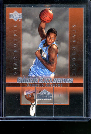 2003-04 UPPER DECK ROOKIE EXCLUSIVES CARMELO ANTHONY RC STAR ROOKIES