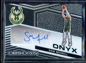 2020-21 PANINI OBSIDIAN SAM MERRILL ONYX AUTOGRAPHS /149 #ONY-SAM