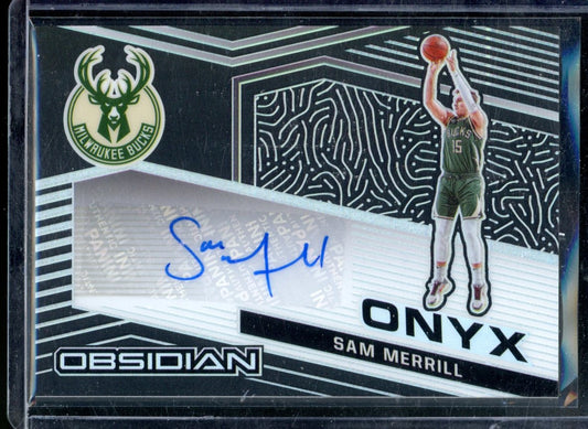 2020-21 PANINI OBSIDIAN SAM MERRILL ONYX AUTOGRAPHS /149 #ONY-SAM