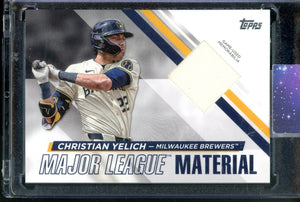 2024 TOPPS BASEBALL UPDATE SERIES ML MATERIAL CHRISTIAN YELICH GAME-USED PATCH