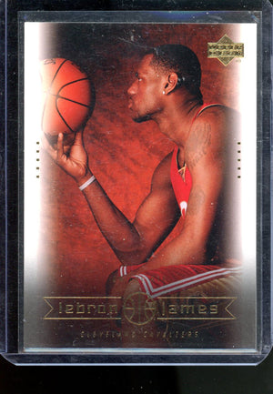 2003-04 Upper Deck Box Set On The Air LeBron James #6 RC Cavaliers Rookie