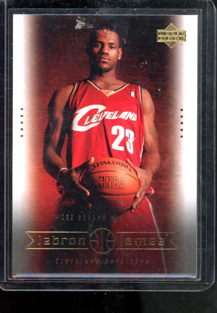 Upper Deck 2003-04 LeBron James Wise Beyond His Years #20 Rookie Cavaliers RC